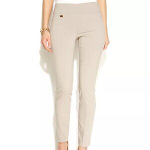 NWTS Women's Tummy-Control Pull-On Skinny Pants 14 Long (A-3)